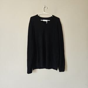 Everlane Men’s 100% Cashmere Sweater Size XL Black NEW WITH TAGS